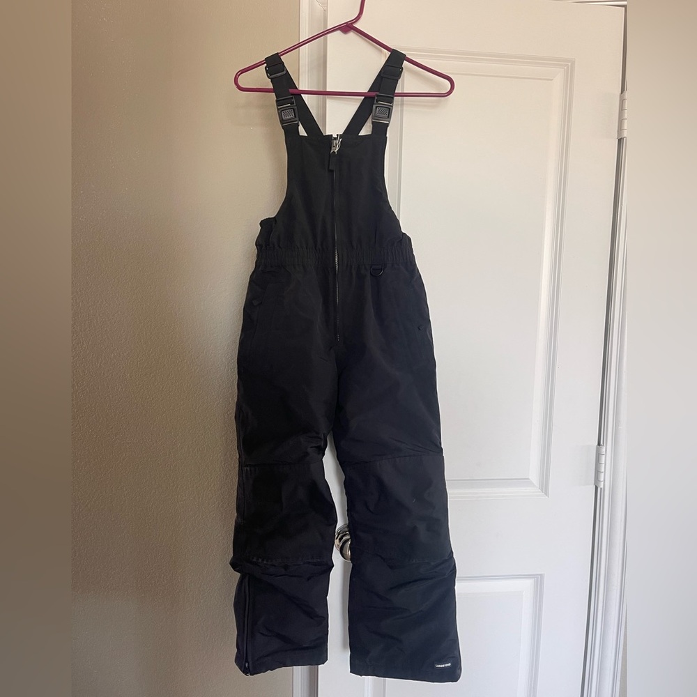Land’s End Black Bib Snowsuit - Grow-A-Long